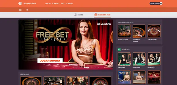 Betwarrior casino
