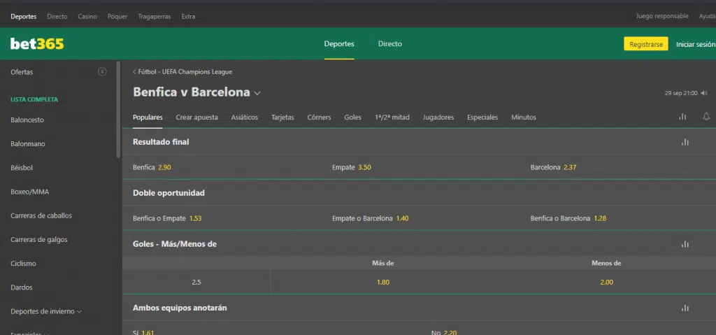 código bonus bet365 apuesta deportiva