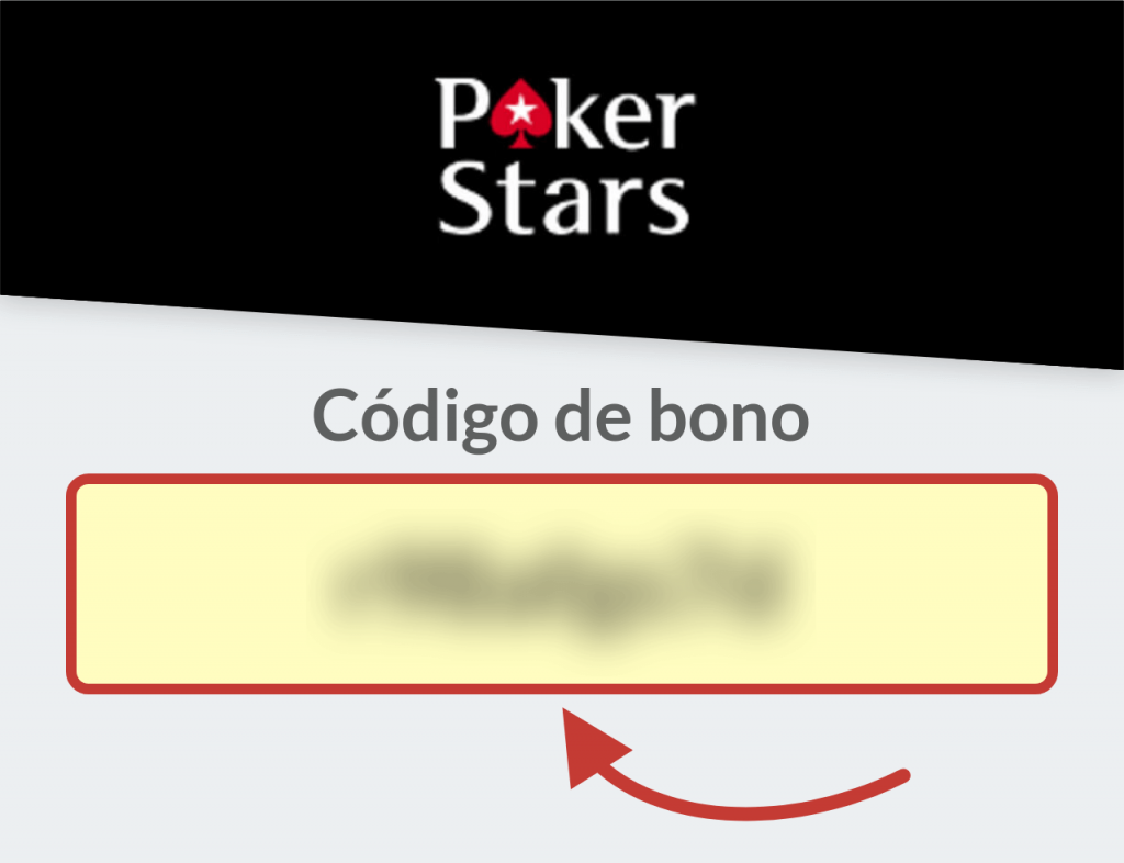 código de bono PokerStars