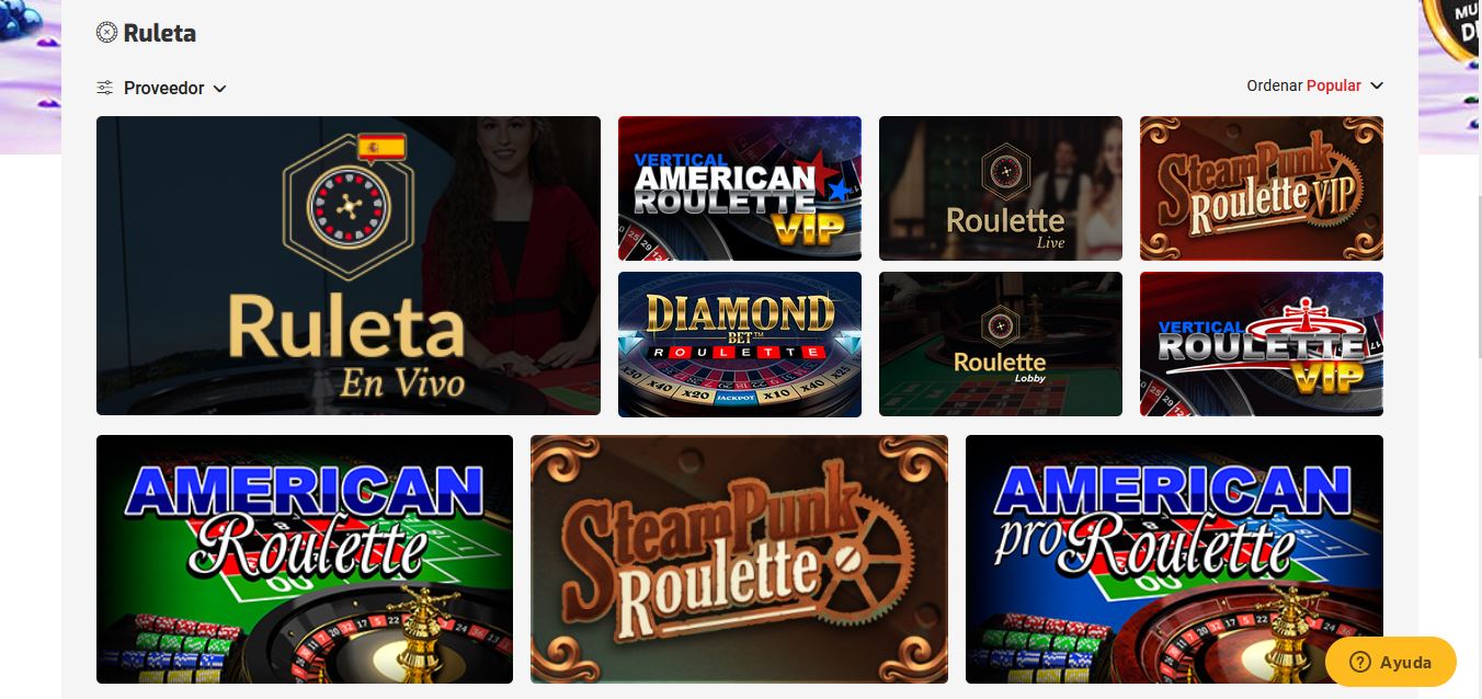 casino online ruleta