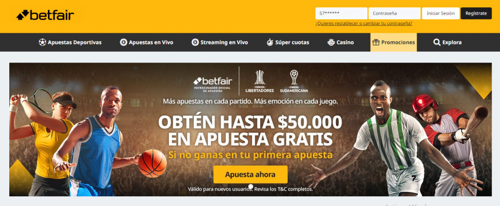 apuestas gratis betfair colombia homepage