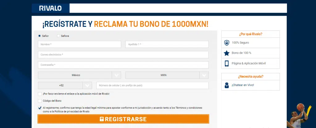 rivalo casino registro