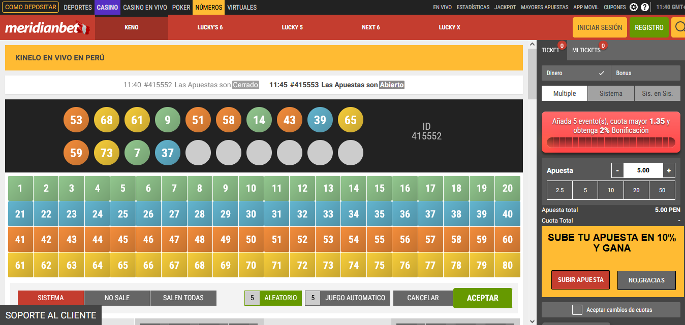 meridianbet.pe