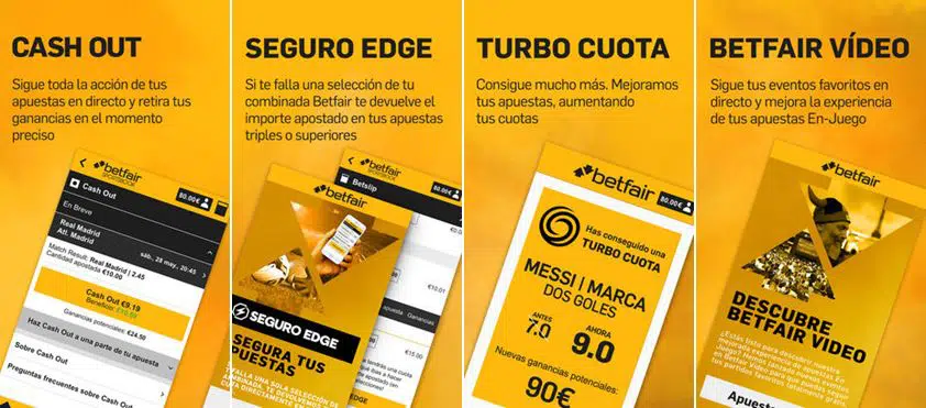 App betfair opciones