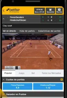 App betfair video