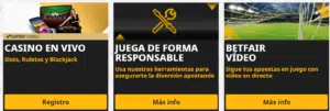 Betfair directo