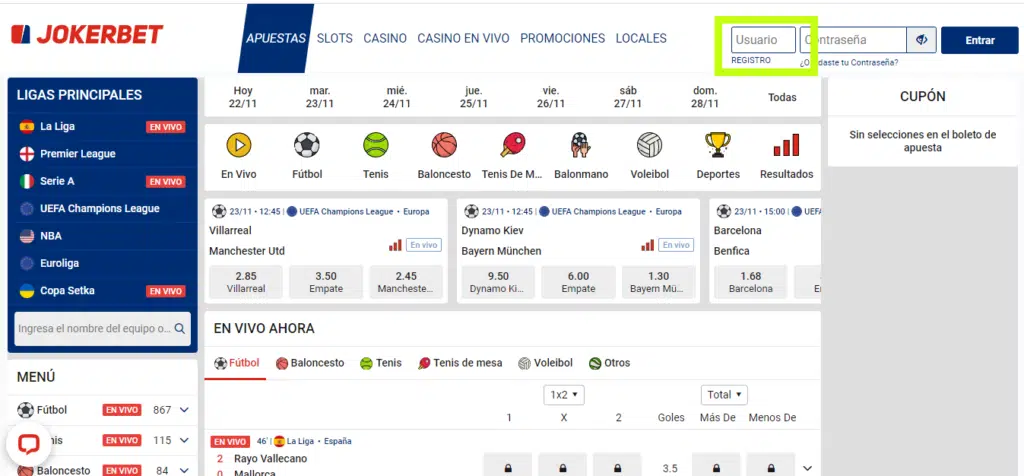 código promocional jokerbet homepage